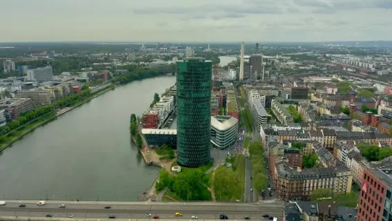 The European Insurance and Occupational Pensions Authority EIOPA headquarters in Frankfurt, Germany