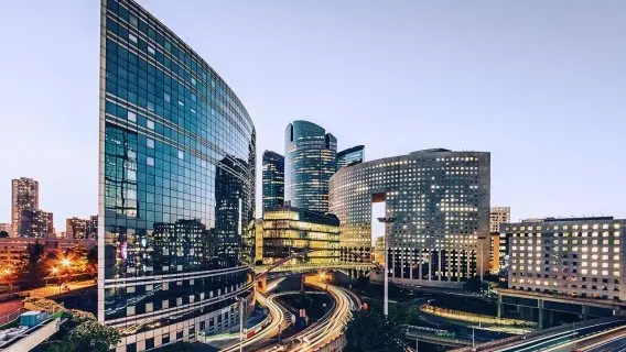 La Defense, a major business district in France