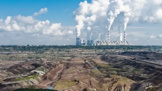 Coal power plant in Bełchatów, Poland