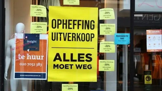 We're closed! Bankruptcies could increase across the eurozone