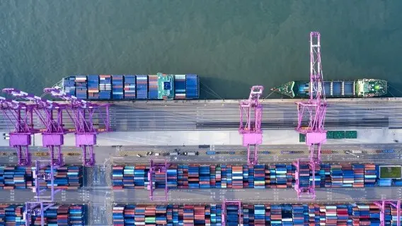 June saw a temporary slowdown in port activity due to trucker strikes earlier in the month