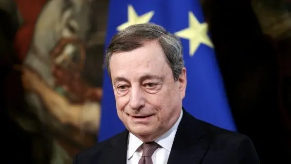 Former ECB President Mario Draghi