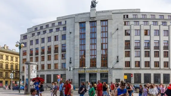 The Czech National Bank in Prague