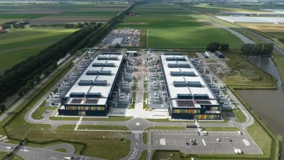 A data centre in the Netherlands