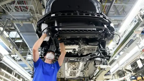 A car factory in Poland
