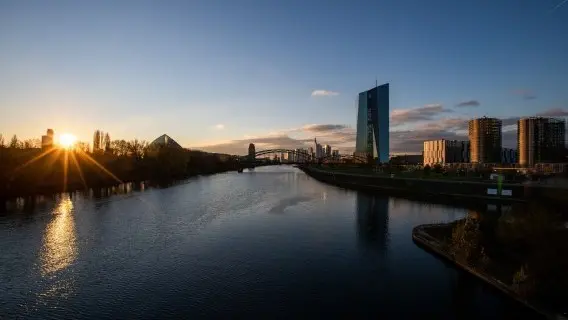 The ECB headquarters in Frankfurt