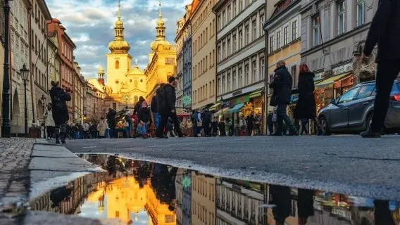 Prague, Czech Republic. We expect to see the Czech koruna continuing its dominant run in the CEE space