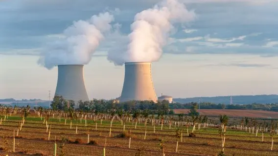 Nuclear power plant Nogent-sur-Seine, France