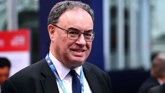 Bank of England Governor, Andrew Bailey