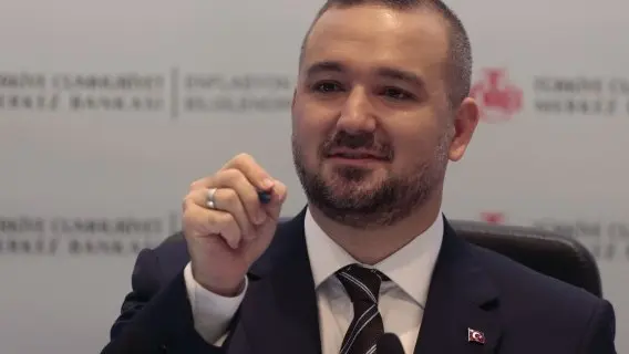 Turkey's  Central Bank governor, Fatih Karahan