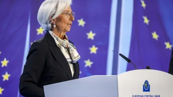 President Christine Lagarde addresses a press conference following the meeting of the ECB Governing Council in Frankfurt am Main, Germany, 07 March 2024