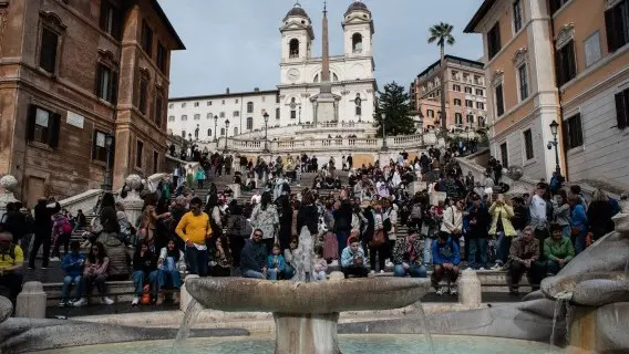 Tourism in Italy has fallen due to higher transportation costs tied to the war in the Middle East
