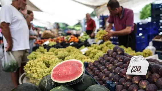 Istanbul, Turkey. September's inflation surge was largely due to increased pressure on food prices across the country