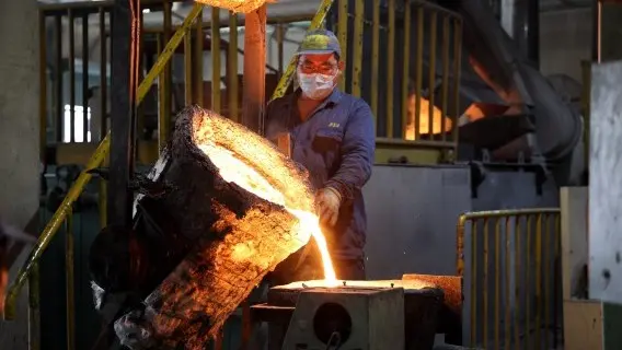 Around 3% of global emissions are produced by the aluminium industry.