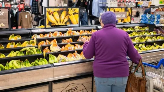 UK food prices actually dropped in September