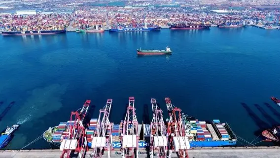 Qingdao port, China. The country has been quick off the mark in announcing its retaliatory measures against Trump's latest trade war tactics