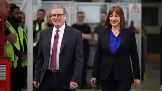 British PM Keir Starmer and Chancellor Rachel Reeves earlier this month