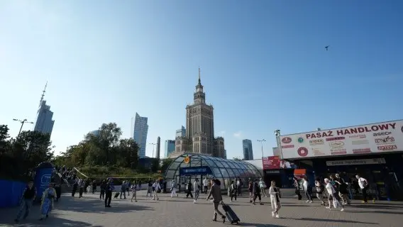 Early morning in Warsaw