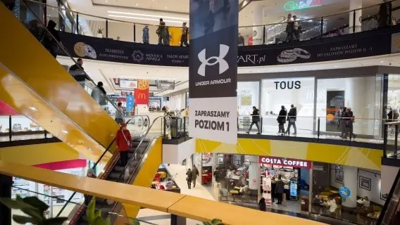Galeria Kaskada shopping centre in Szczecin, Poland