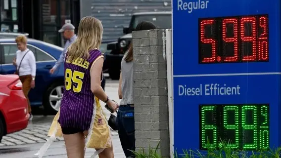 Higher fuel costs are starting to weigh on US consumers