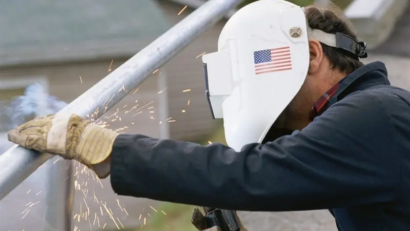 US manufacturing in solid shape