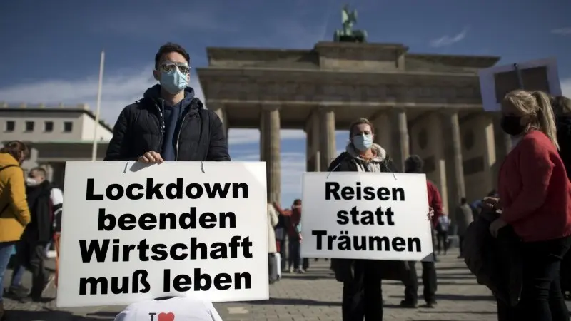 Germany's economy suffers a major setback