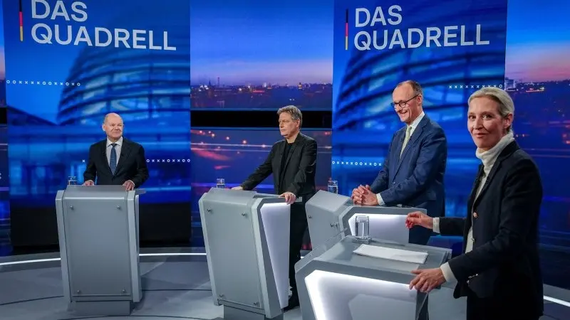 Germany's second election debate brings heated discussions but no winner