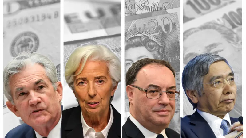 Global central banks in 2021