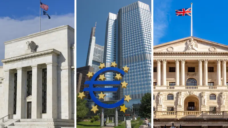 Fed, BCE e BoE: pausa, o tagli in arrivo? La nostra previsione