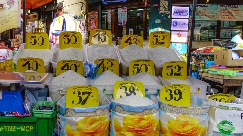 Philippine inflation moves higher as rice stays pricey