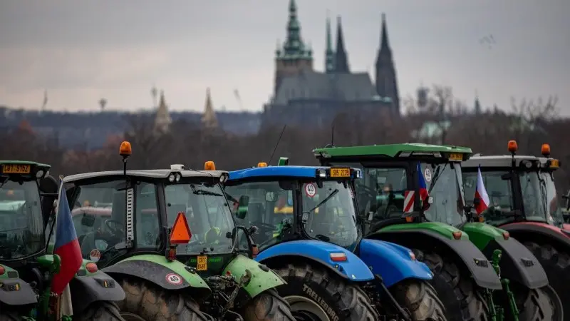 Czech producer prices rise as agriculture drives food costs higher