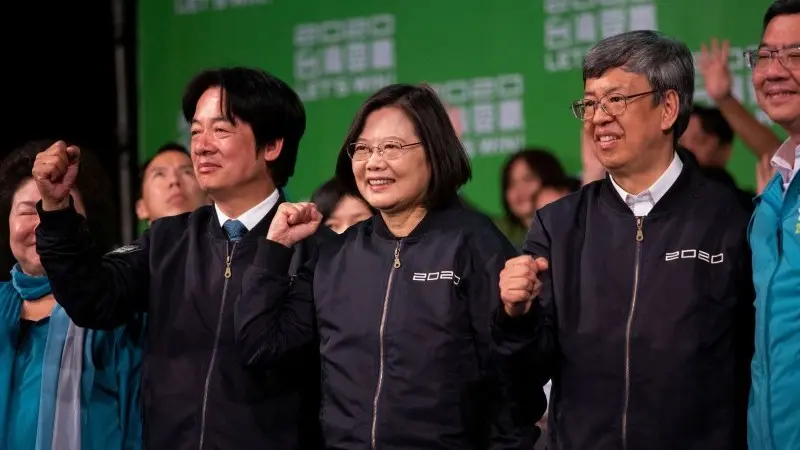 Taiwan: Tsai re-election adds to Mainland China's tech war woes
